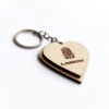 LLCO_D2 Llavero MDF Corazón