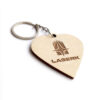 LLCO_S2 Llavero MDF Corazón
