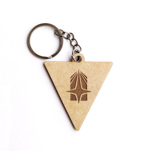 LLTR_S Llavero MDF Triangular