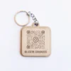qrdoble2 Llavero código QR de MDF